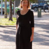 Merino wrap dress