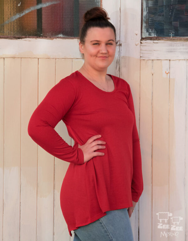 Willow long sleeve merino top