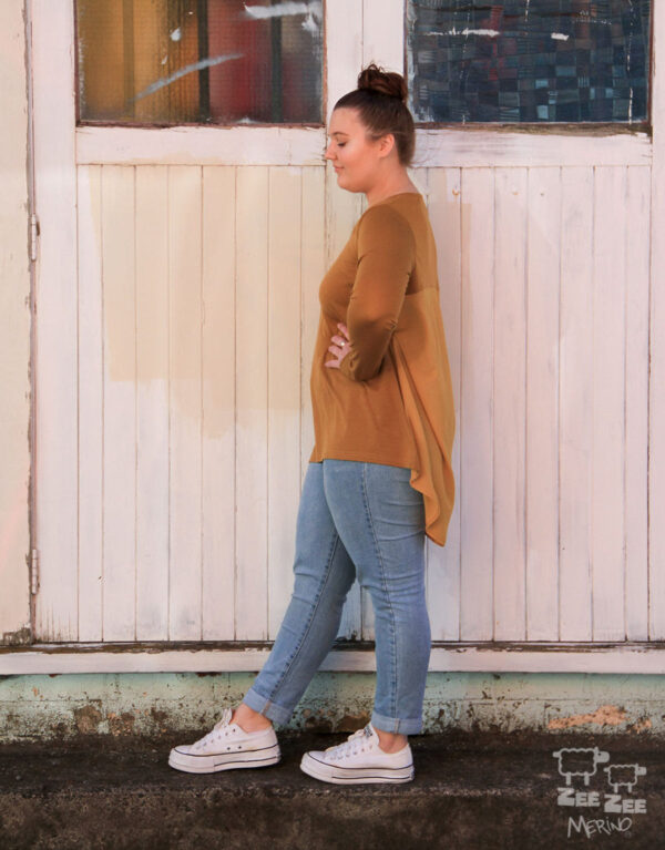 Willow long sleeve merino top