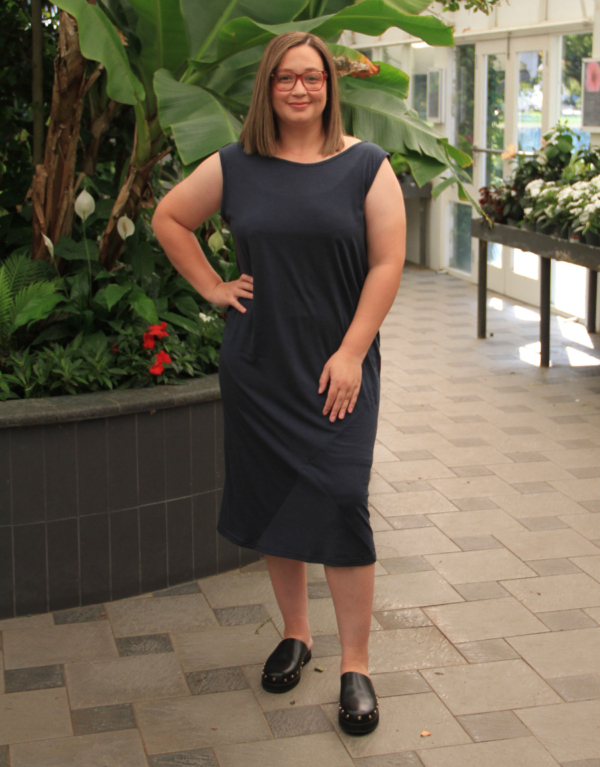 Merino reversible dress