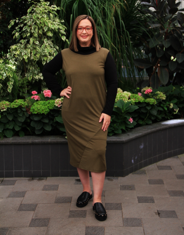 Merino reversible dress