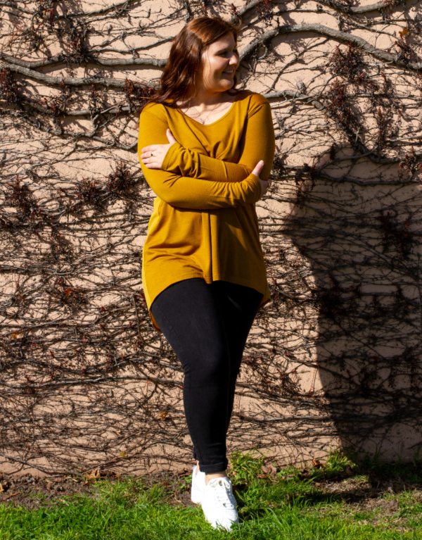 Willow long sleeve merino top