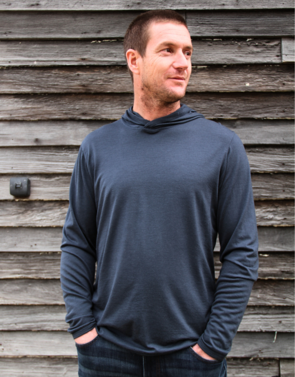 Men's merino hoodie