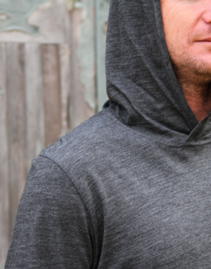 Men's merino hoodie