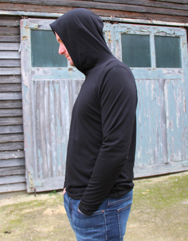 Men's merino hoodie