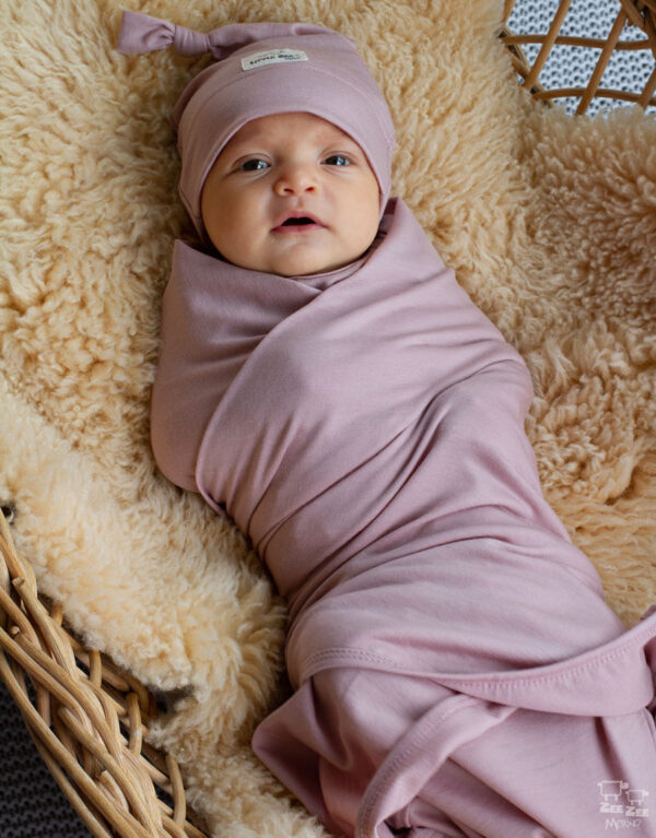 Baby merino wrap