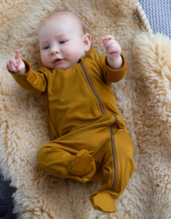 Merino baby onesie