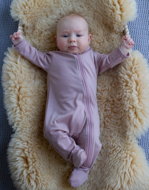 Baby merino onesie