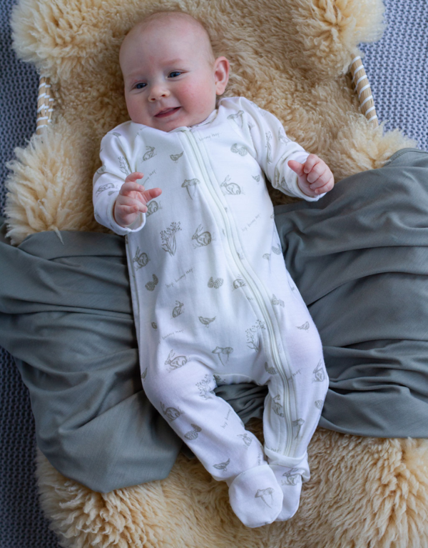 Baby merino onesie