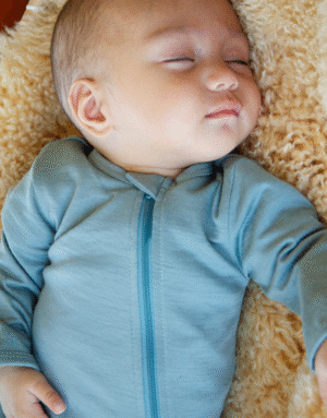 Merino baby onesie