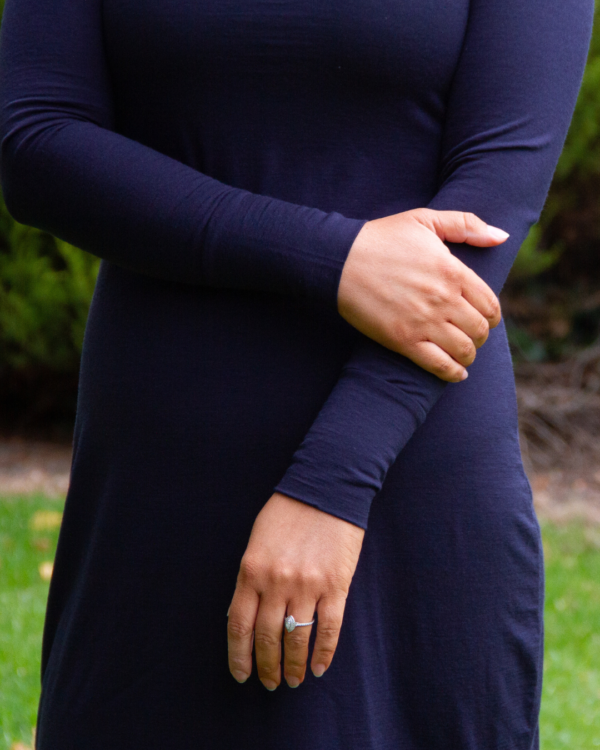 Taurus merino midi dress - Image 8