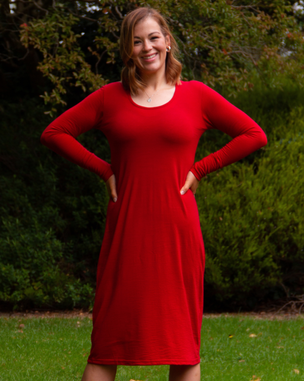 Taurus merino midi dress - Image 3