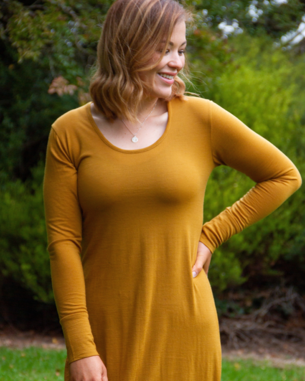 Taurus merino midi dress - Image 6